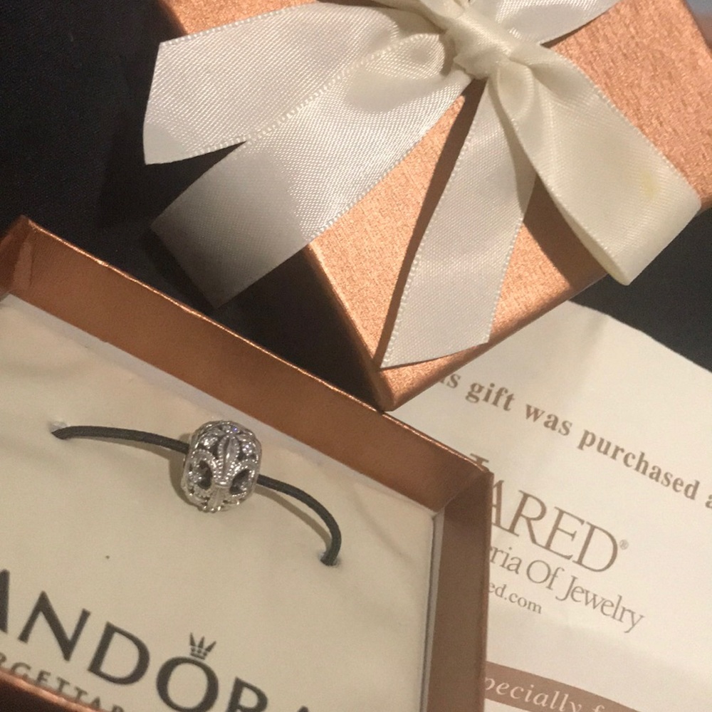 Fleur De Lis PANDORA Charm